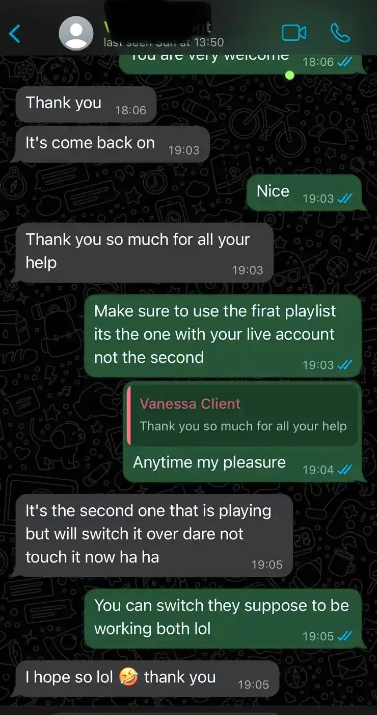 IPTV happy customer 2