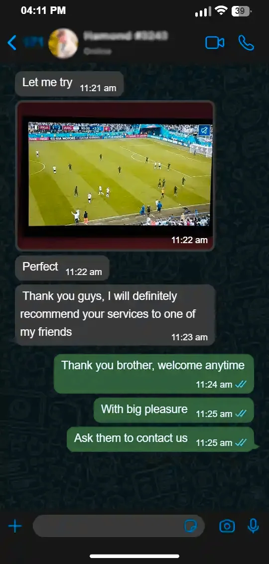 IPTV happy customer 8